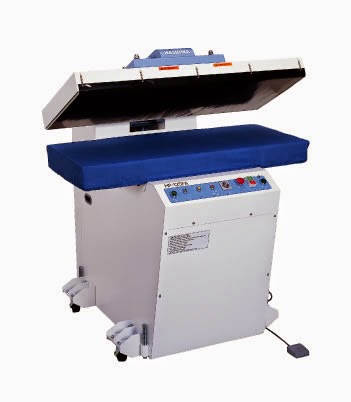 Flat bed presses are purpose built fusing machines produced in a large variety of sizes and which many types of work aids.